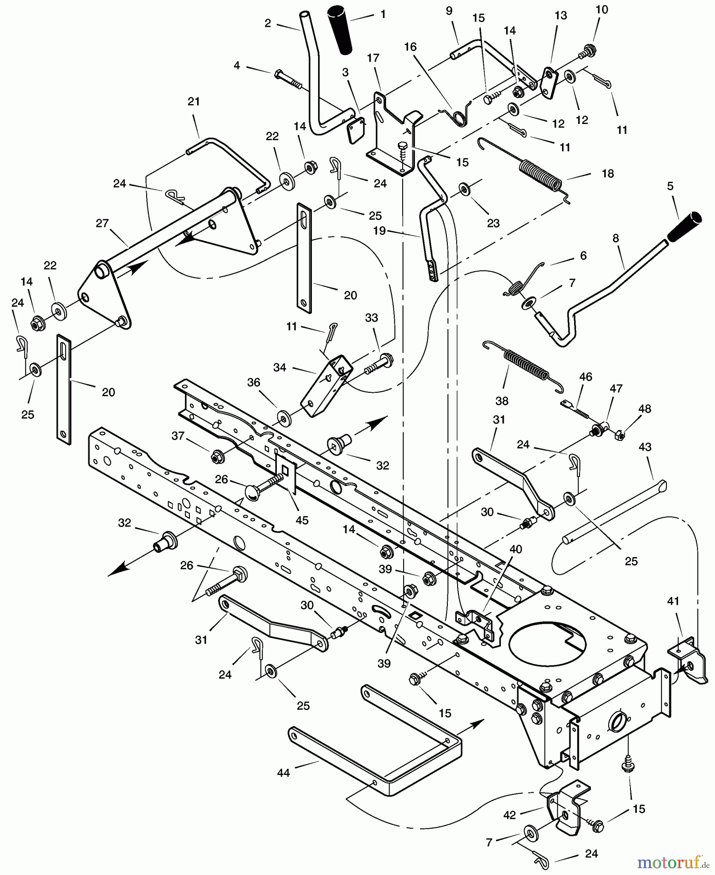 Murray Rasen- und Gartentraktoren 465610x99A - B&S/Murray 46