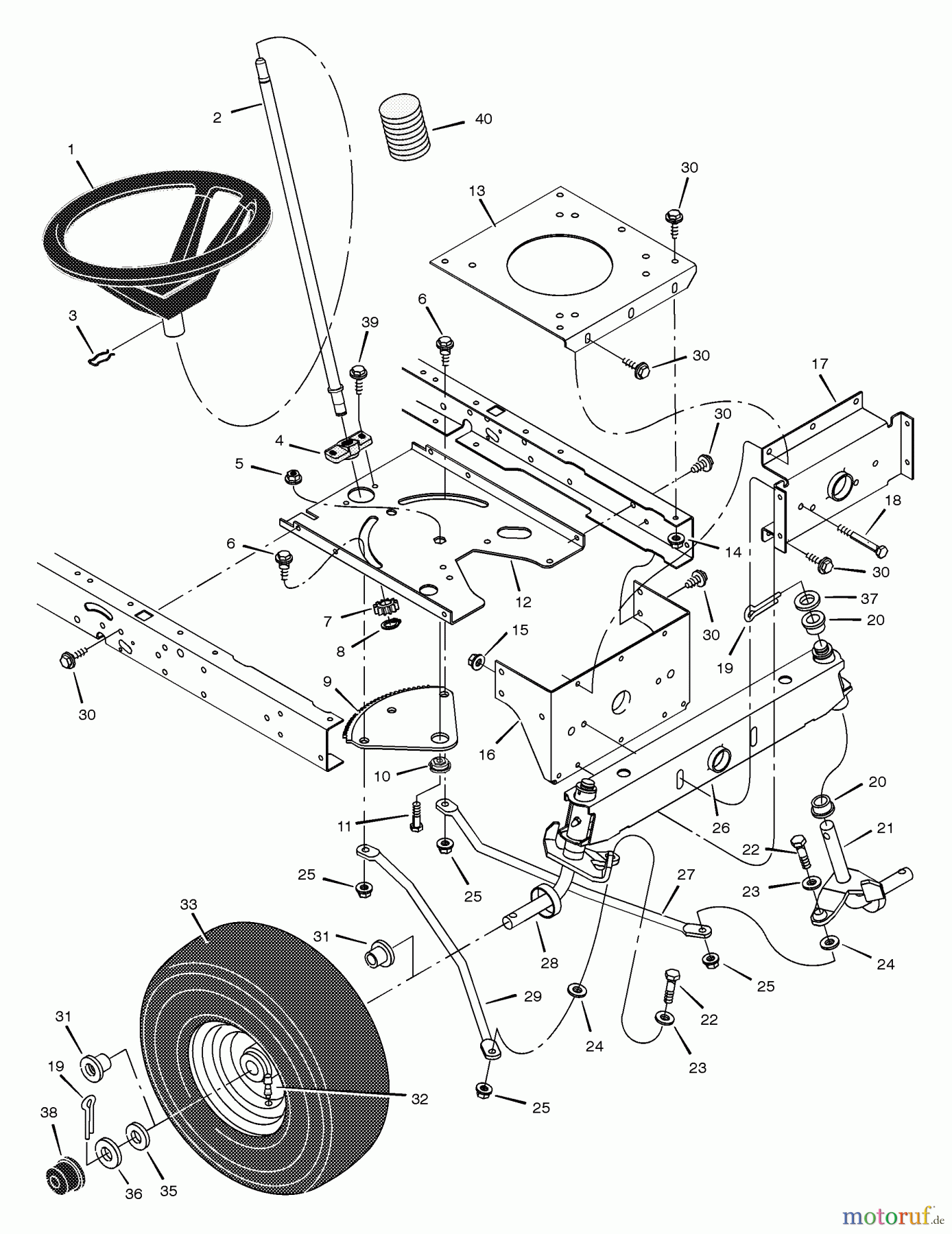 Murray Rasen- und Gartentraktoren 465612x99A - B&S/Murray 46