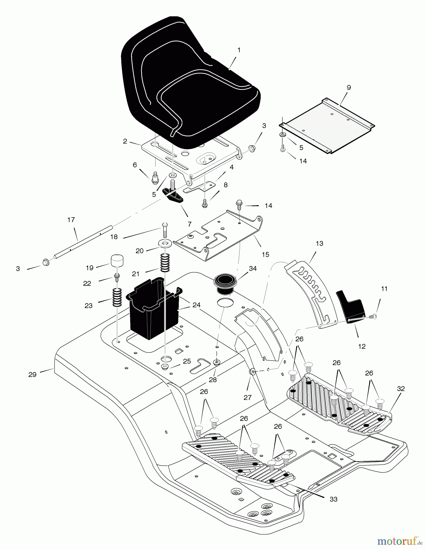 Murray Rasen- und Gartentraktoren 465614x48A - B&S/Murray 46