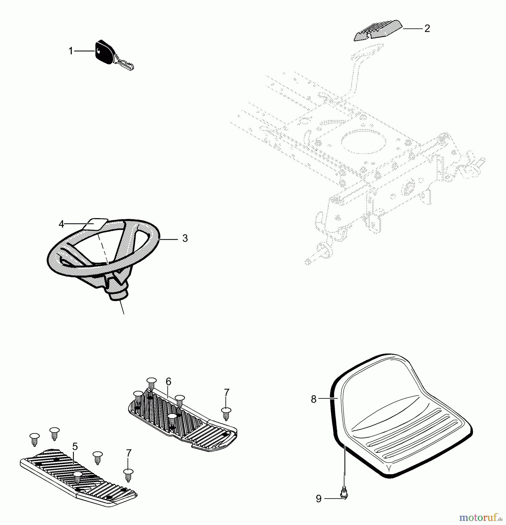  Murray Rasen- und Gartentraktoren 465615x99A - B&S/Murray 46