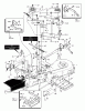 Murray 465615x99A - B&S/ 46" Lawn Tractor (2001) (AAFES) Ersatzteile Deck Assembly (part 2)