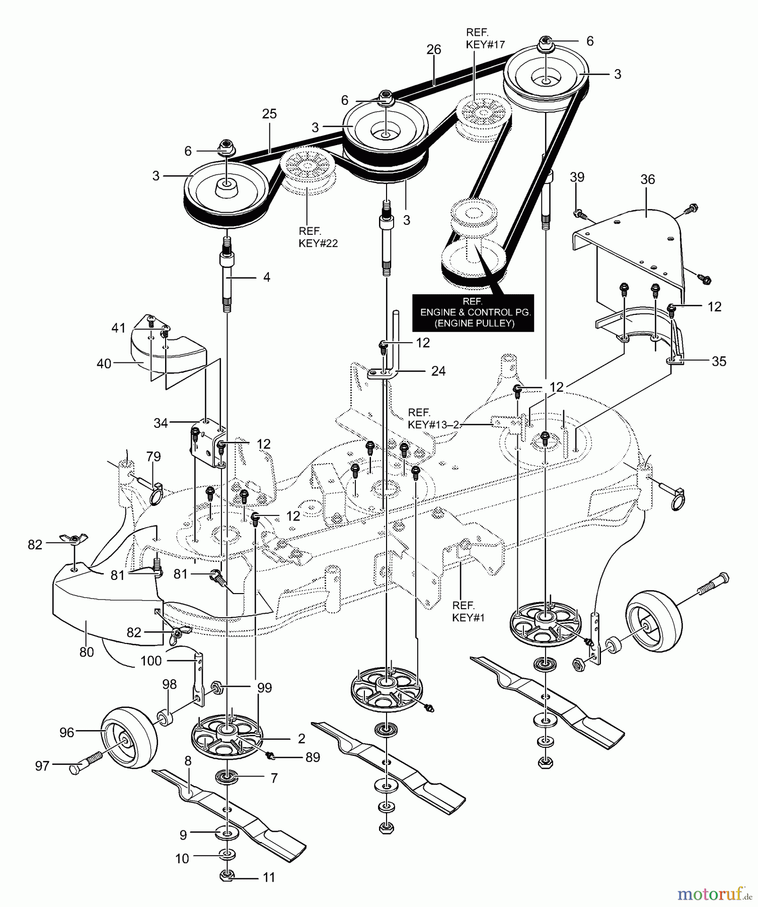 Murray Rasen- und Gartentraktoren 465615x99A - B&S/Murray 46