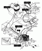 Murray 465615x99A - B&S/ 46" Lawn Tractor (2001) (AAFES) Ersatzteile Electrical Assembly