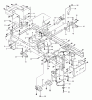 Murray 465615x99A - B&S/ 46" Lawn Tractor (2001) (AAFES) Ersatzteile Frame Assembly (part 1)