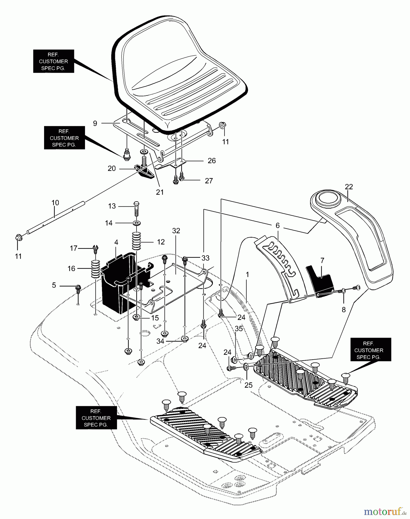 Murray Rasen- und Gartentraktoren 465615x99A - B&S/Murray 46