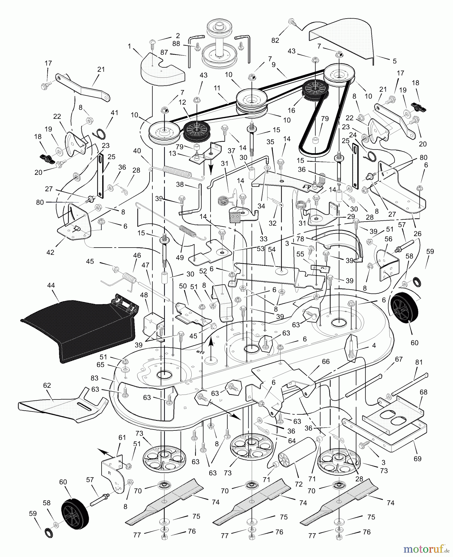 Murray Rasen- und Gartentraktoren 465616x6A - Murray Ultra 46