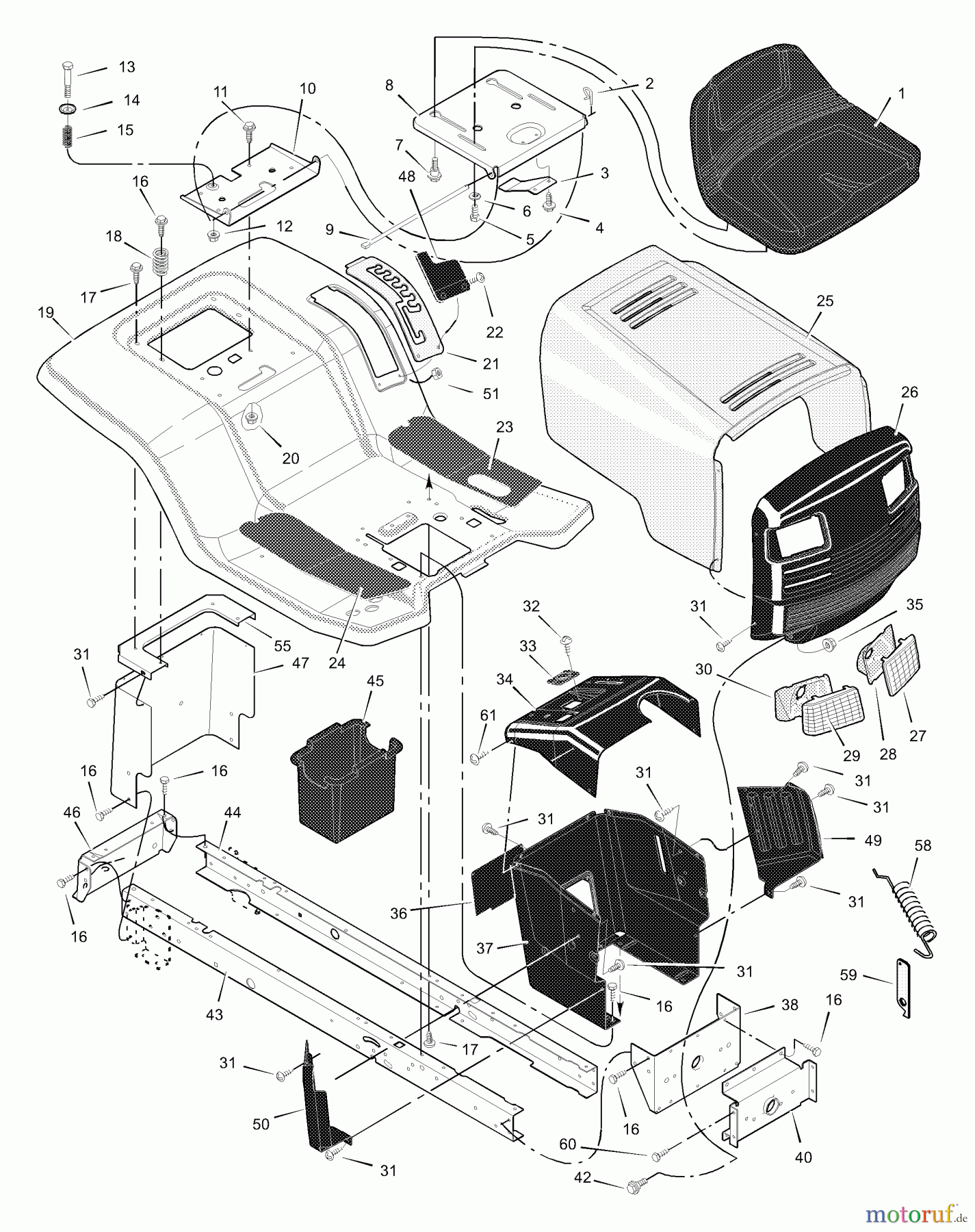 Murray Rasen- und Gartentraktoren 465616x6B - Murray Ultra 46