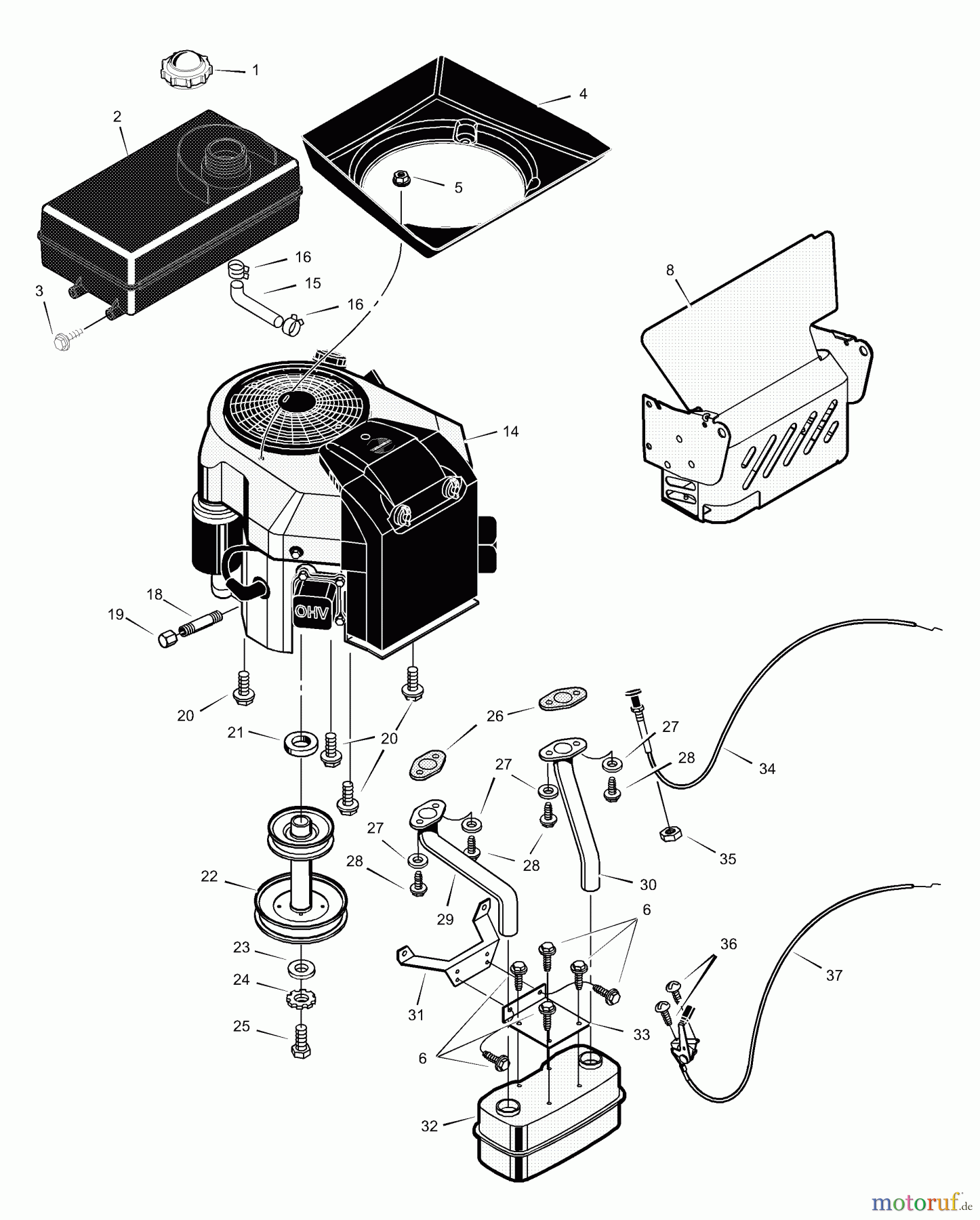 Murray Rasen- und Gartentraktoren 465616x6B - Murray Ultra 46