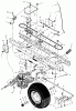 Murray 465617A - 46" Lawn Tractor (2002) Ersatzteile Drive Assembly