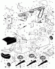 Murray 465618x48A - B&S/ 46" Lawn Tractor (2003) (Mills) Ersatzteile Mower Housing