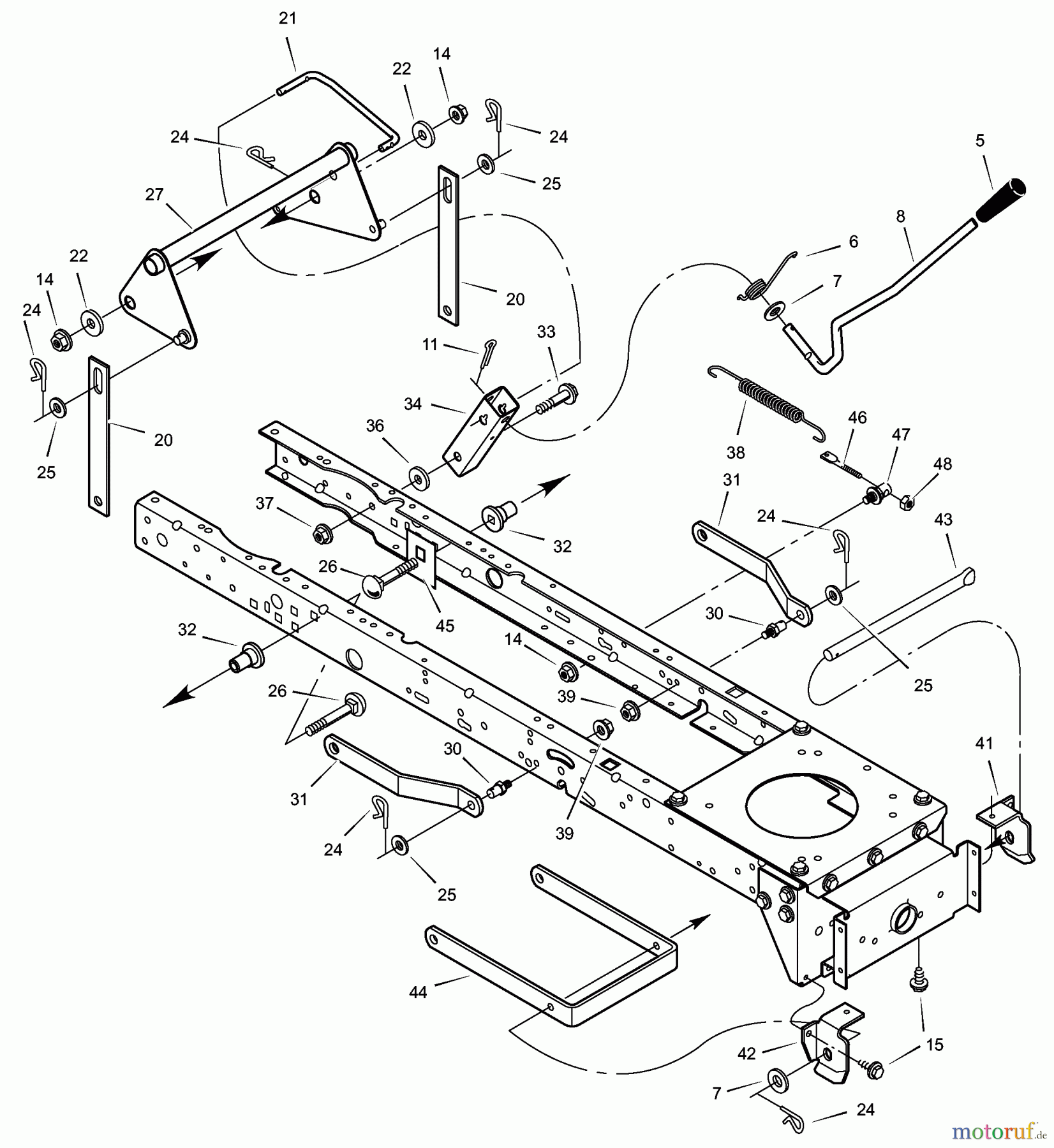 Murray Rasen- und Gartentraktoren 465618x48A - B&S/Murray 46