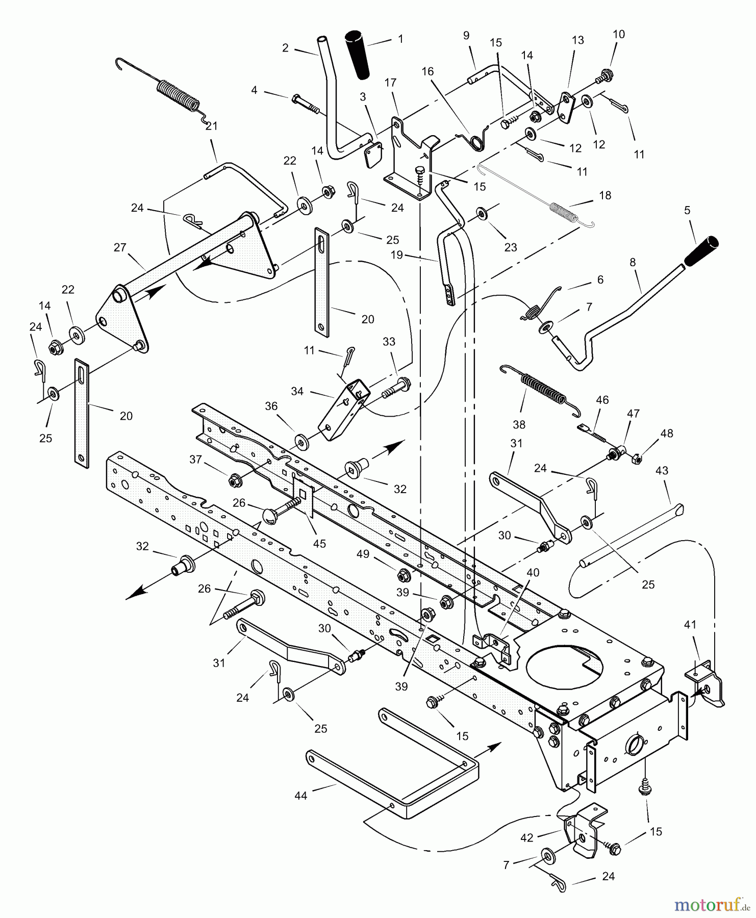 Murray Rasen- und Gartentraktoren 465620x71A - B&S/Murray 46