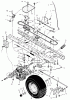 Murray 465621x89A - Yard King Performance 46" Lawn Tractor (2002) Ersatzteile Drive Assembly