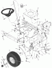 Murray 465621x89B - Yard King Performance 46" Lawn Tractor (2002) Ersatzteile Steering