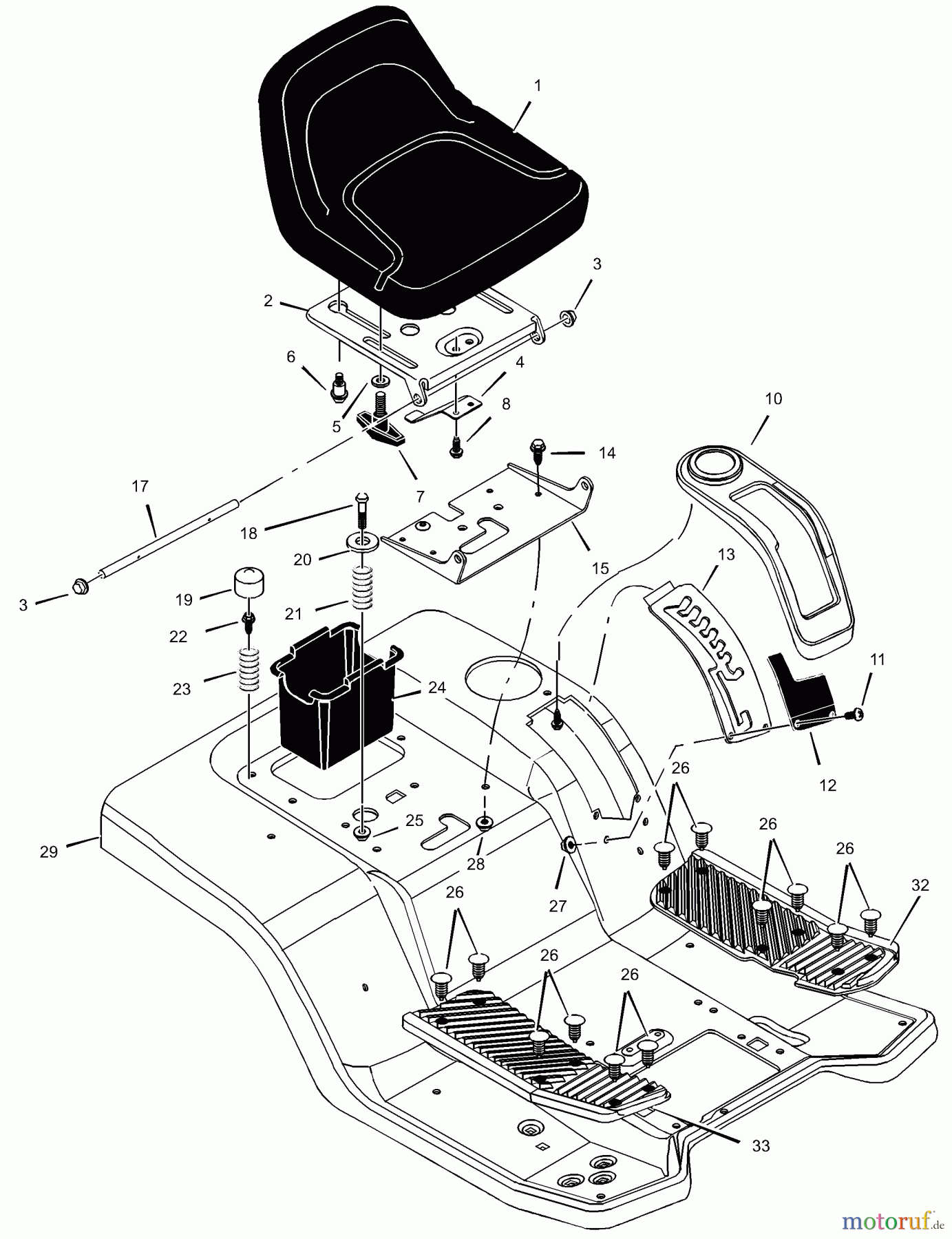 Murray Rasen- und Gartentraktoren 465622x99A - B&S/Murray 46