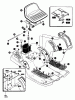 Murray 46562x8A - Scotts 46" Lawn Tractor (1997) (Home Depot) Ersatzteile Rear Chassis Assembly