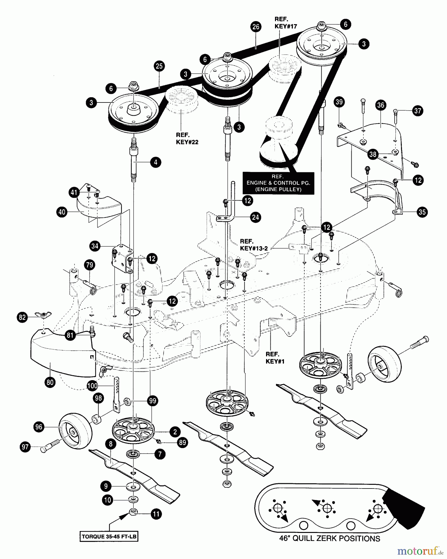 Murray Rasen- und Gartentraktoren 46562x8B - Scotts 46