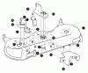 Murray 46562x8B - Scotts 46" Lawn Tractor (1997) (Home Depot) Ersatzteile Pre-painted Blade Housing Assembly