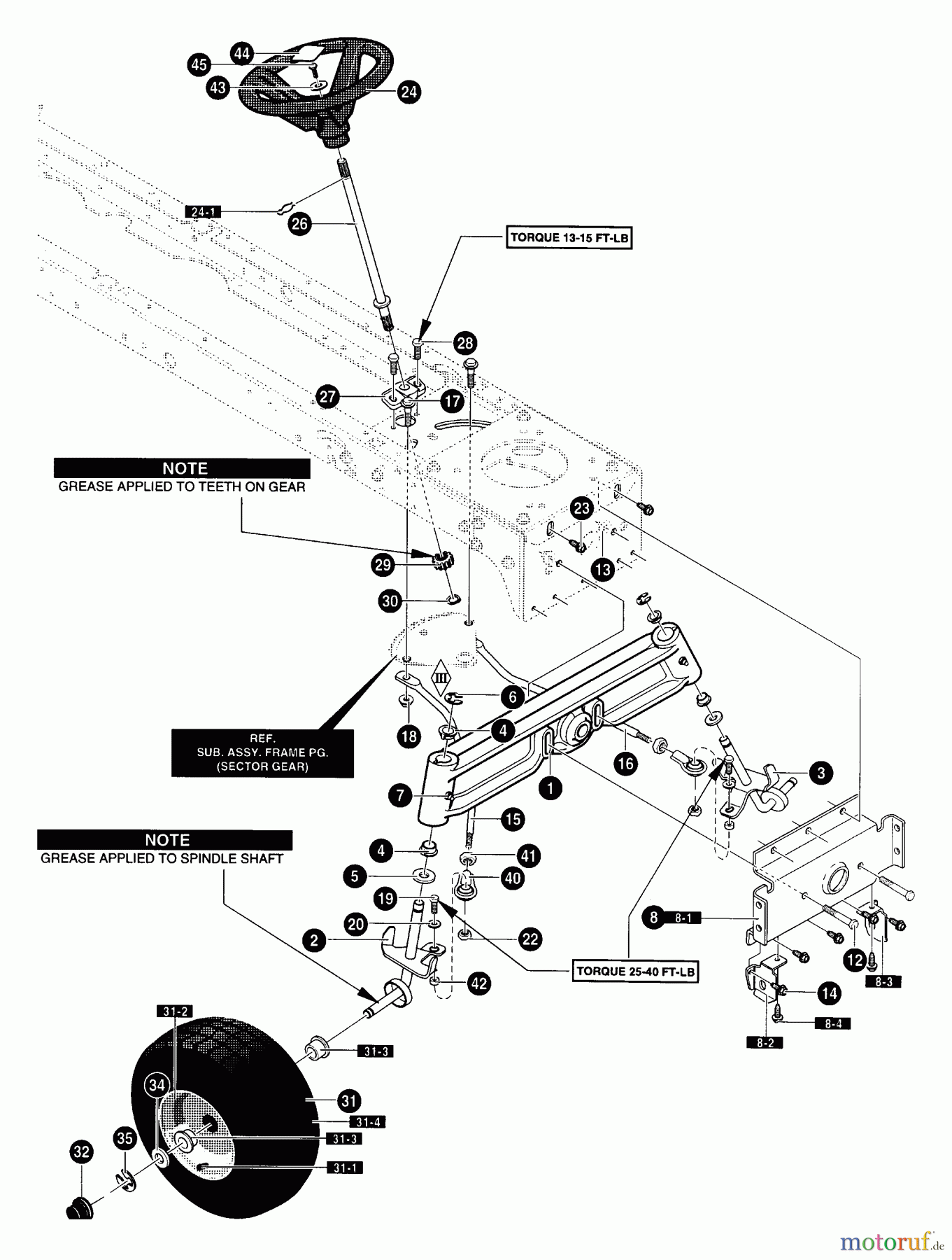 Murray Rasen- und Gartentraktoren 46562x8B - Scotts 46