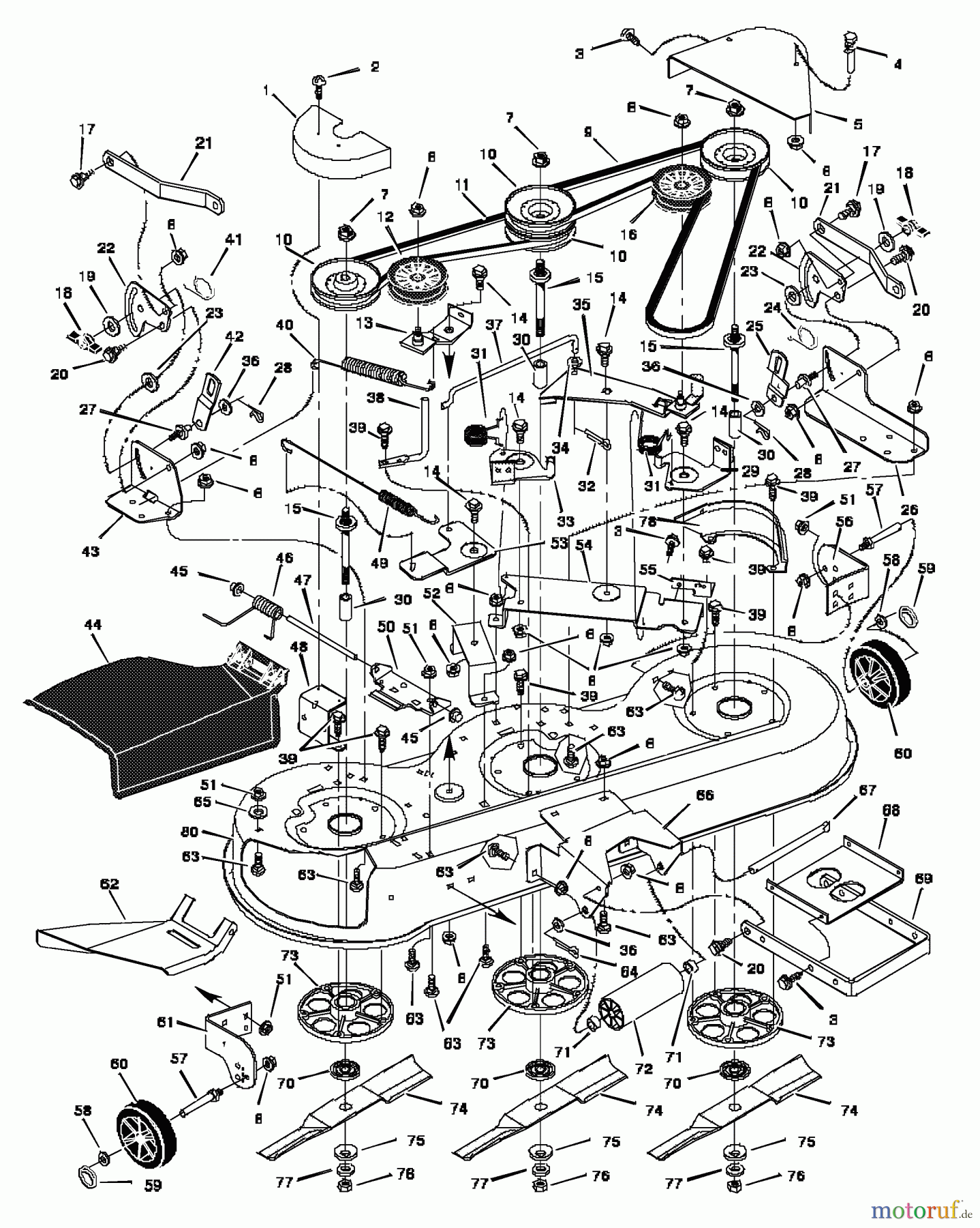  Murray Rasen- und Gartentraktoren 46567x6A - Murray Ultra 46