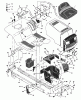 Murray 46567x6B - Ultra 46" Lawn Tractor (1997) Ersatzteile Chassis & Hood
