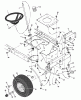 Murray 46568A - 46" Lawn Tractor (1997) Ersatzteile Steering