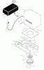 Murray 46568x6A - Ultra 46" Lawn Tractor (1998) Ersatzteile Engine Mount