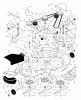 Murray 46569x71B - B&S/ 46" Lawn Tractor (1999) (Quality Stores) Ersatzteile Mower Housing