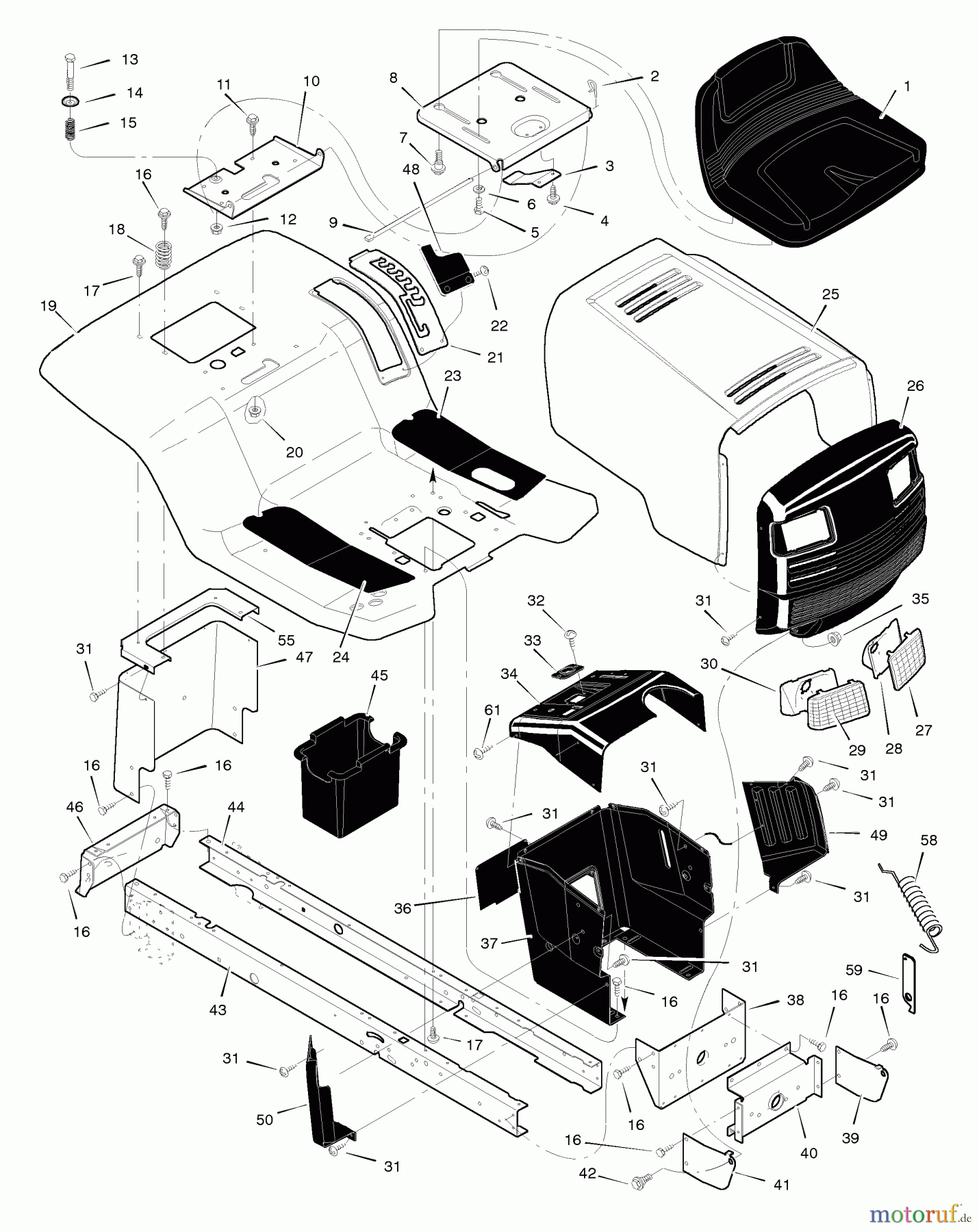 Murray Rasen- und Gartentraktoren 46569x9A - B&S/Murray 46