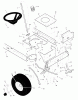Murray 46570x6A - Ultra 46" Lawn Tractor (1998) Ersatzteile Steering