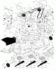 Murray 46570x6B - Ultra 46" Lawn Tractor (1999) Ersatzteile Mower Housing
