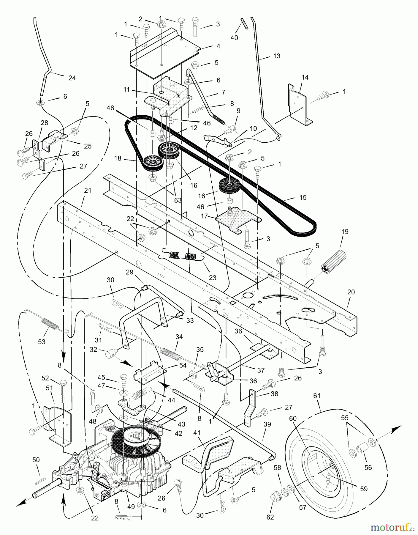 Murray Rasen- und Gartentraktoren 46570x6C - Murray Ultra 46