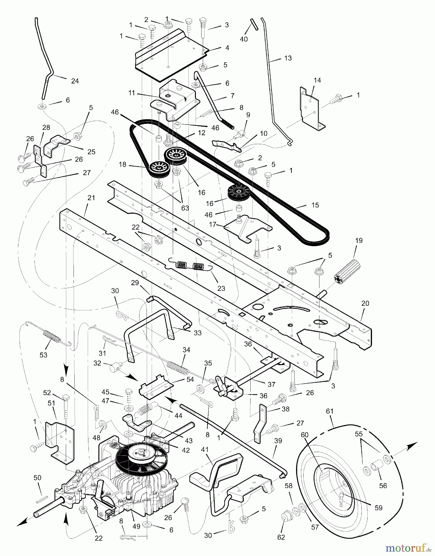 Murray Rasen- und Gartentraktoren 46570x71B - B&S/Murray 46