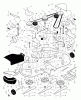 Murray 46570x71B - B&S/ 46" Lawn Tractor (1999) (Quality Stores) Ersatzteile Mower Housing