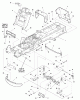 Murray 107.250070 (2691088-00) - Craftsman CTX9500, 54" Lawn Tractor Ersatzteile Frame Group - Power Steering (2987426)