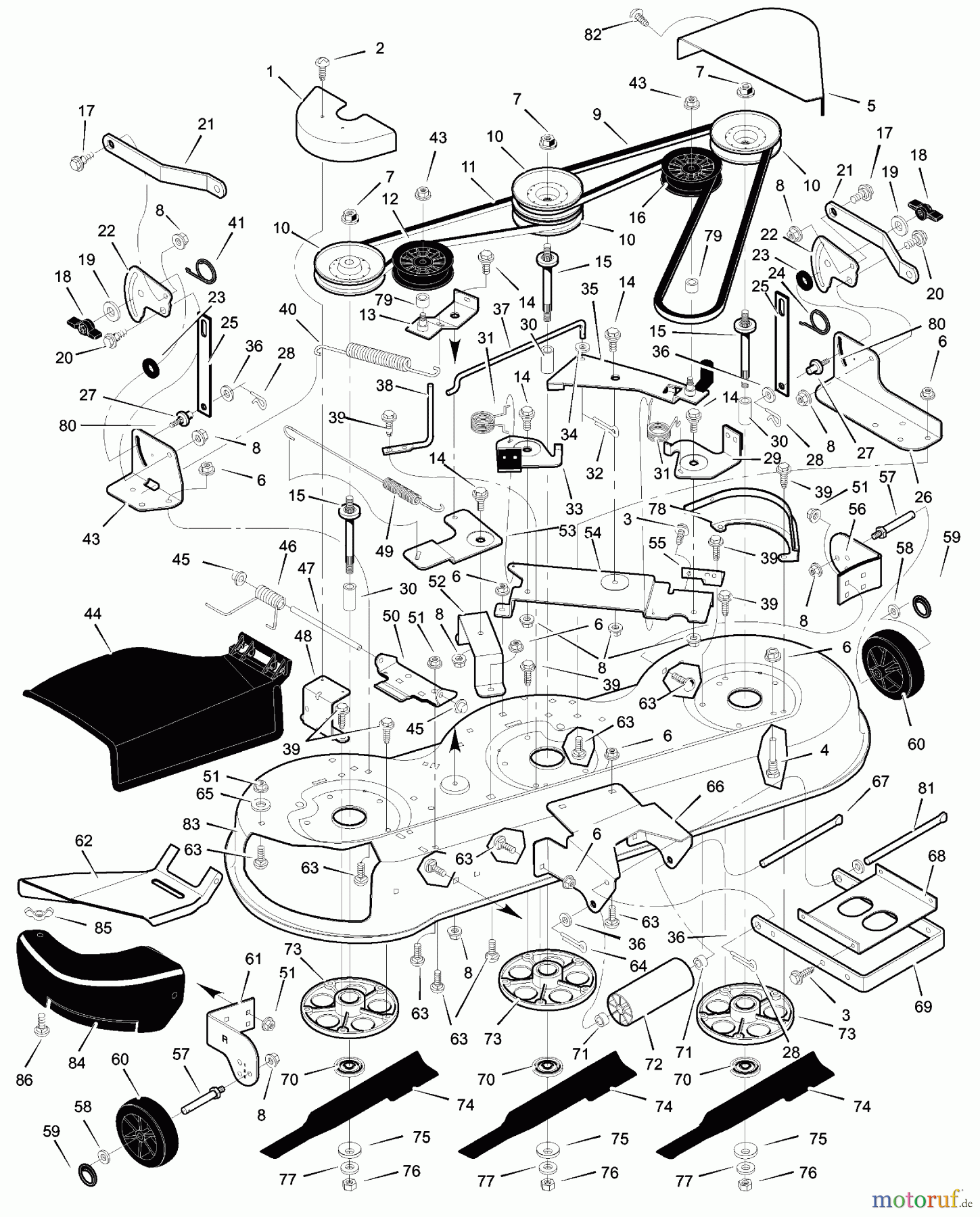 Murray Rasen- und Gartentraktoren 46570x8B - Scotts 46