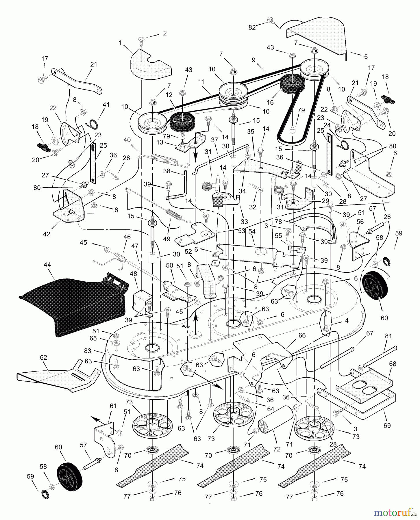 Murray Rasen- und Gartentraktoren 46570x92A - B&S/Murray 46