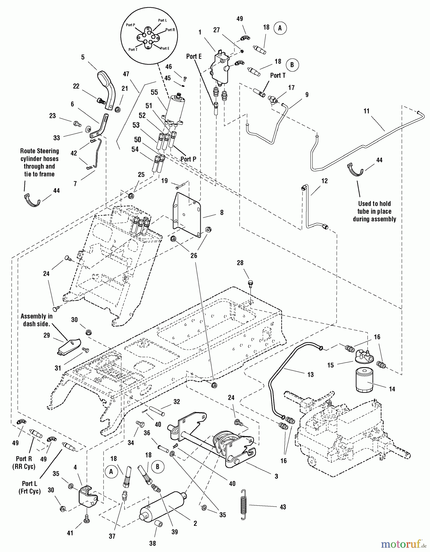  Murray Rasen- und Gartentraktoren 107.289851 (2690922A) - Craftsman Prestige PGT9500, 30HP w/ 54
