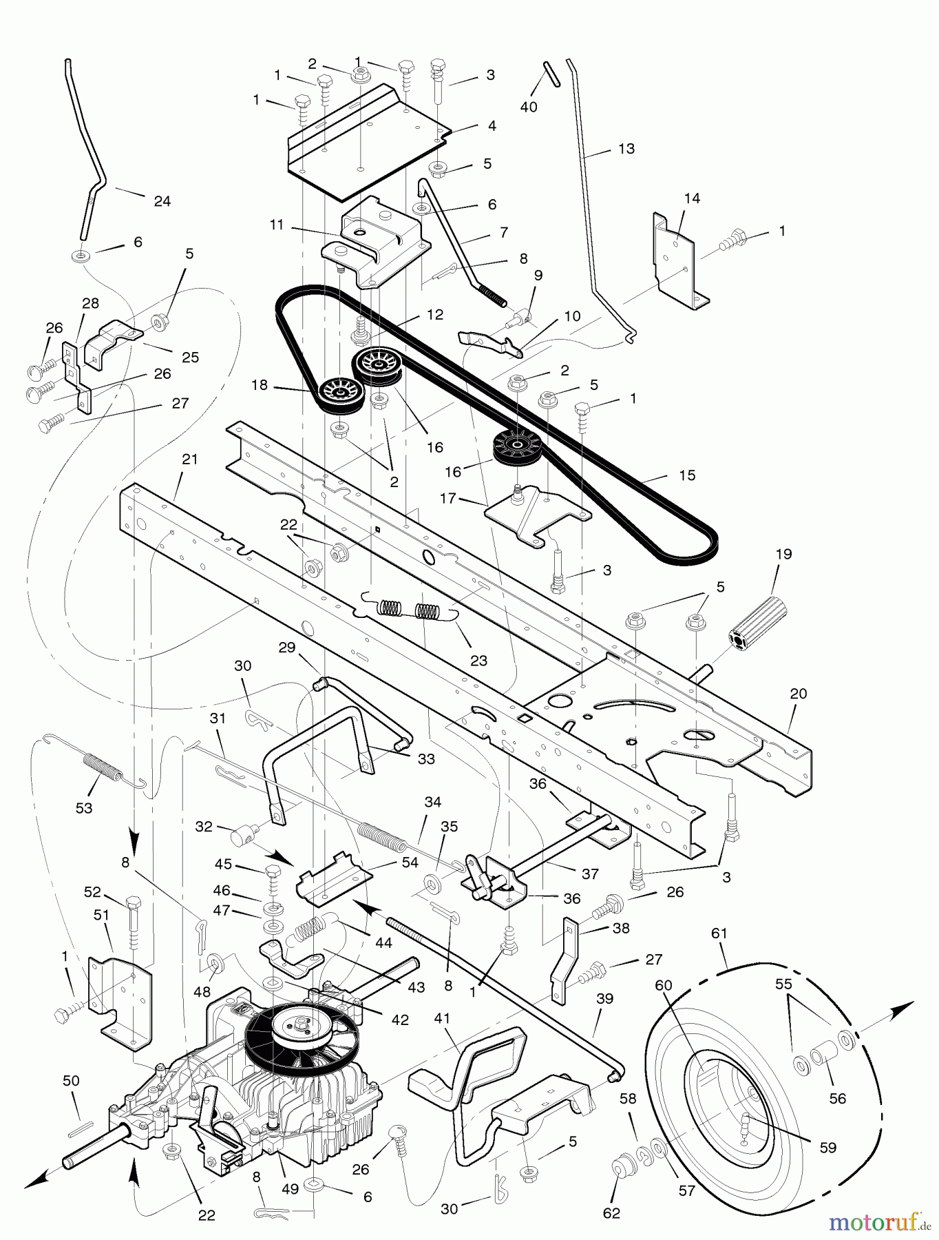 Murray Rasen- und Gartentraktoren 46573x92A - B&S/Murray 46