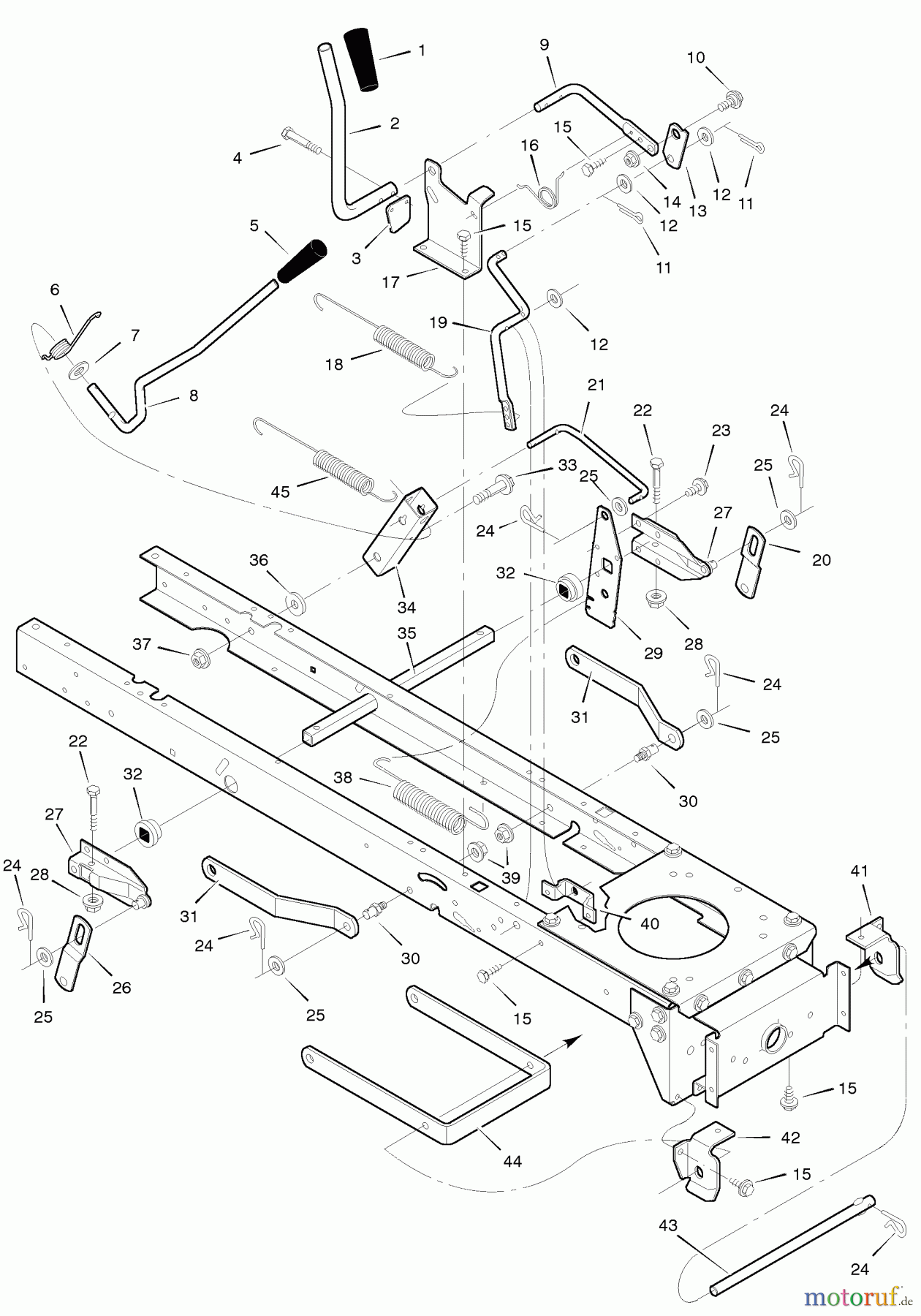  Murray Rasen- und Gartentraktoren 46573x92A - B&S/Murray 46