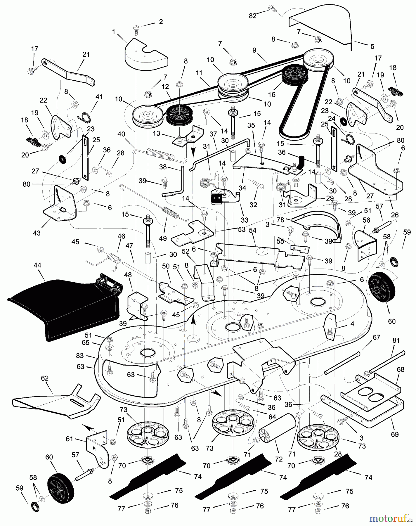 Murray Rasen- und Gartentraktoren 46576x92A - B&S/Murray 46