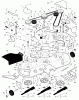 Murray 46576x92A - B&S/ 46" Lawn Tractor (1999) (Walmart) Ersatzteile Mower Housing