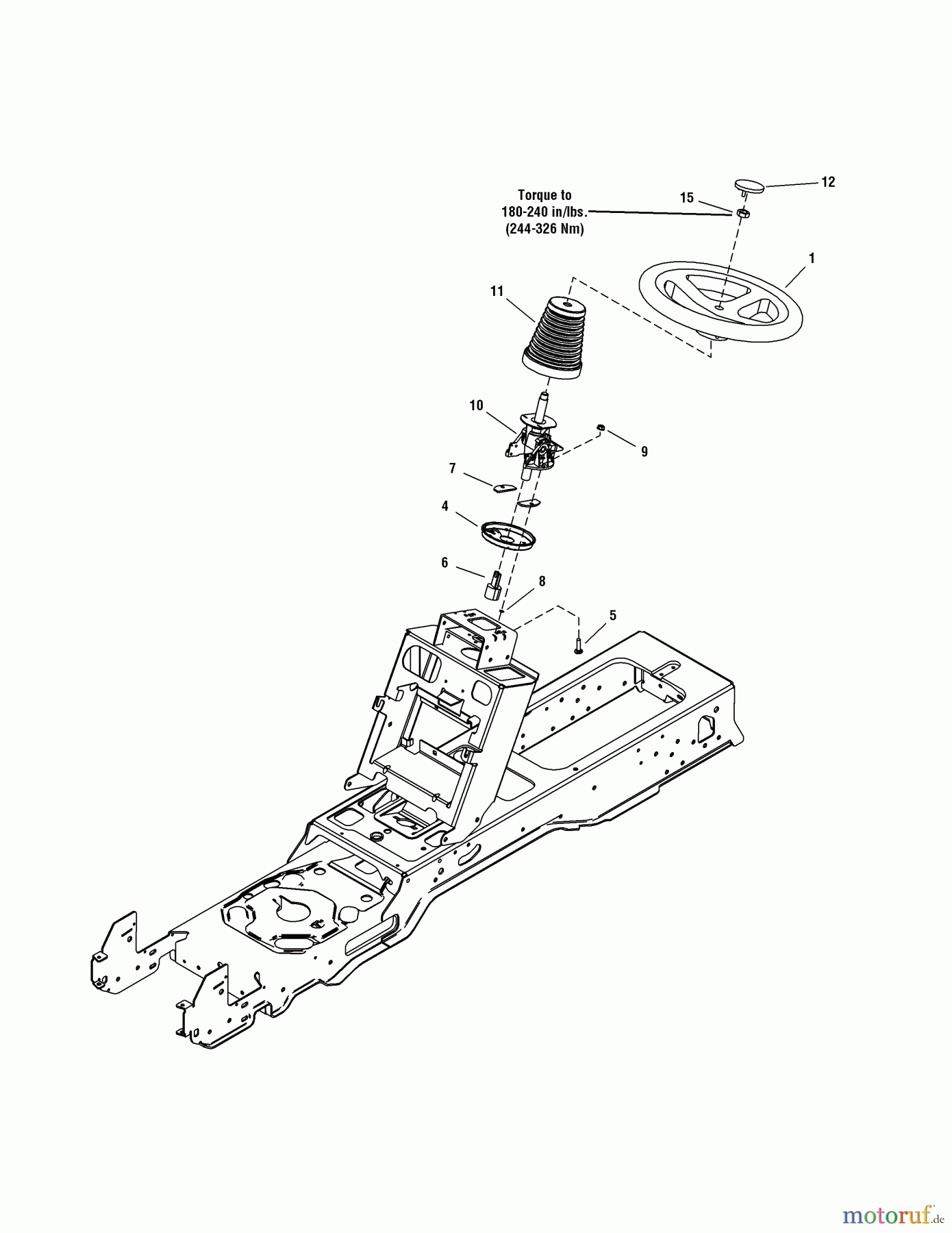 Murray Rasen- und Gartentraktoren 107.289851 (2690922A) - Craftsman Prestige PGT9500, 30HP w/ 54