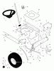 Murray 46576x92B - B&S/ 46" Lawn Tractor (1999) (Walmart) Ersatzteile Steering