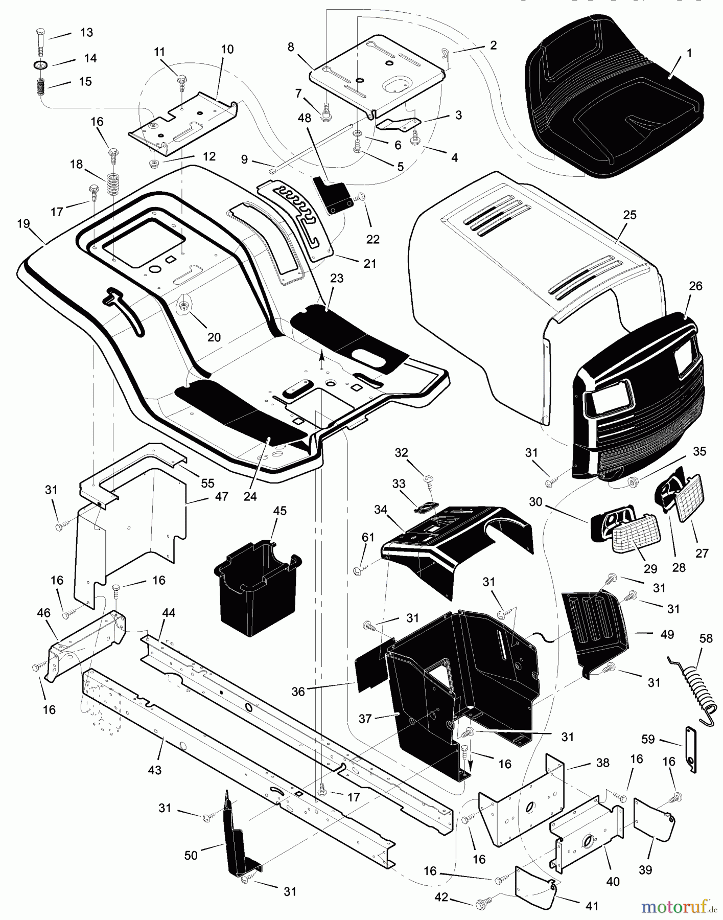  Murray Rasen- und Gartentraktoren 46577x4A - Murray 46