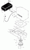 Murray 46577x6A - Ultra 46" Lawn Tractor (1999) Ersatzteile Engine Mount