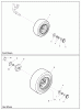 Murray 107.250070 (2691088-00) - Craftsman CTX9500, 54" Lawn Tractor Ersatzteile Wheel & Tire Group (2989257_2990318)