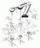 Murray 46580x89A - Yard King Performance 46" Lawn Tractor (2000) Ersatzteile Deck Assembly (part 3)