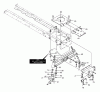 Murray 46580x89A - Yard King Performance 46" Lawn Tractor (2000) Ersatzteile Frame Assembly (part 2)