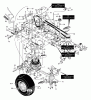 Murray 46580x89A - Yard King Performance 46" Lawn Tractor (2000) Ersatzteile Motion Drive